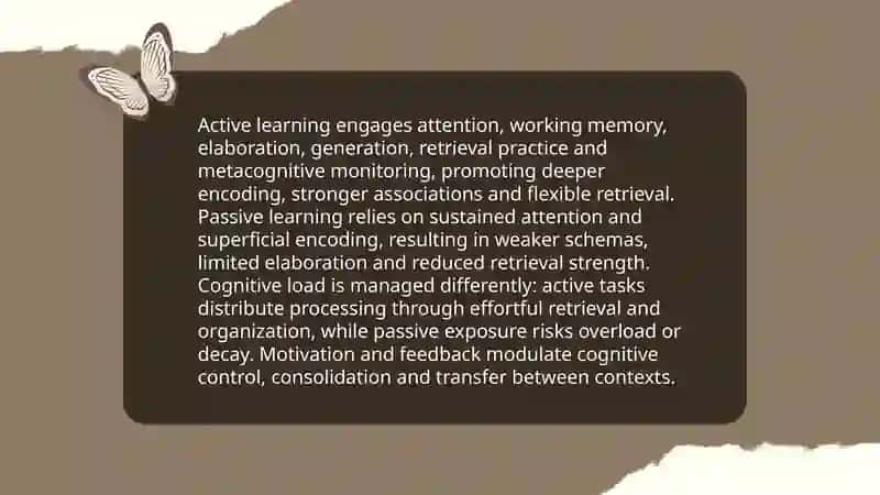 Active learning and passive learning 4