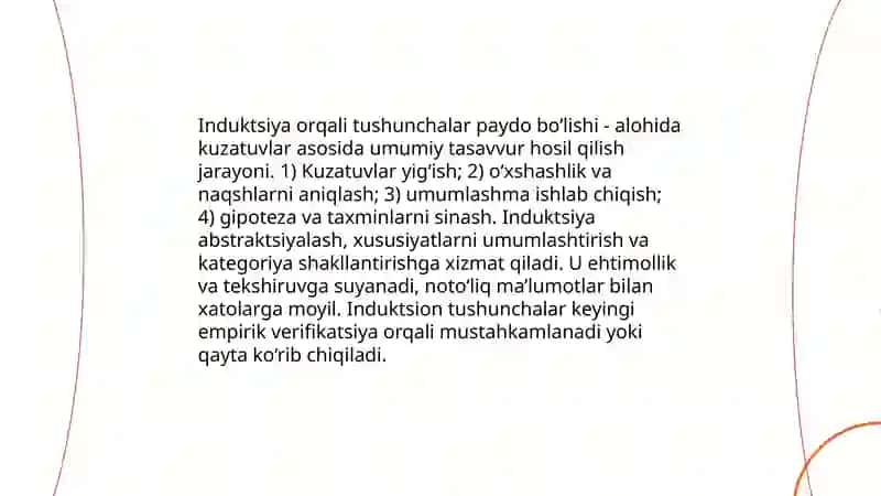 Tushunchalarning paydo bolishining mantiqiy usullari 4