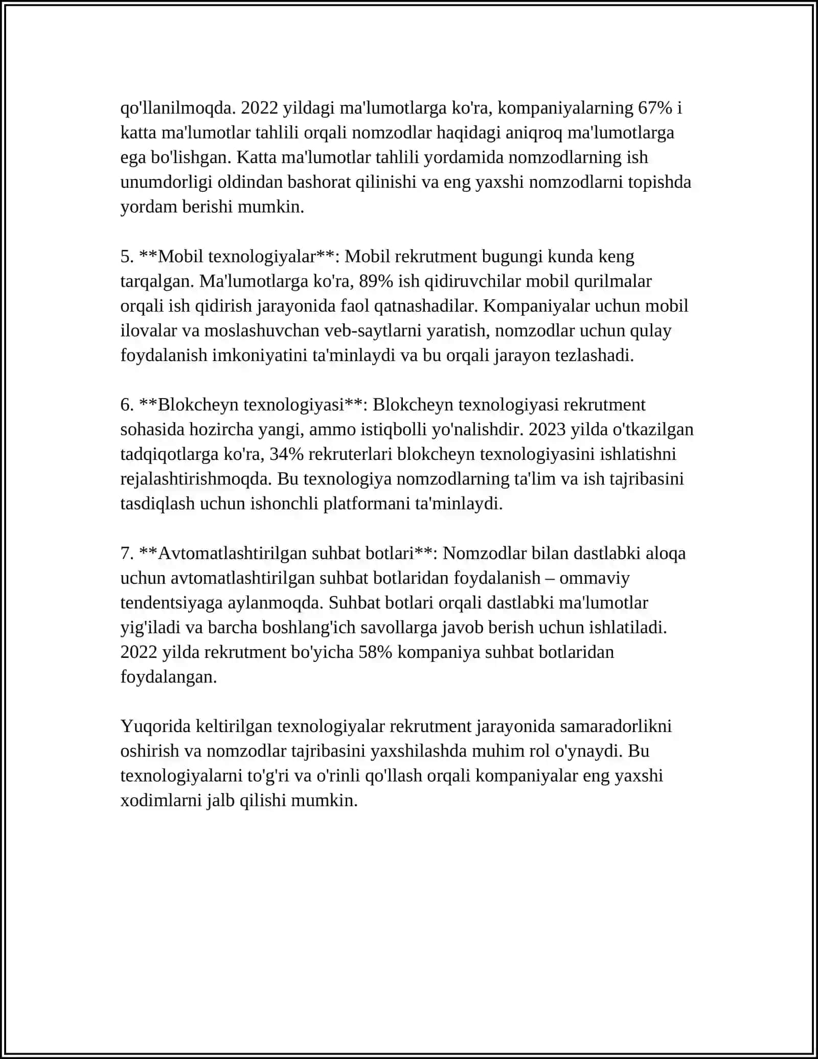 REKRUTING FAOLIYATINING RIVOJLANISHI 4