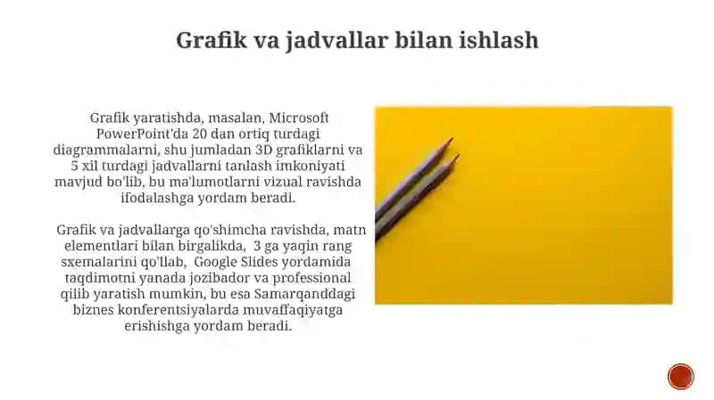 Taqdimot muharirlarida ammallar bajarish 4