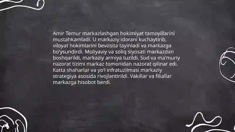 Amir Temur buyuk davlat arbobi 4