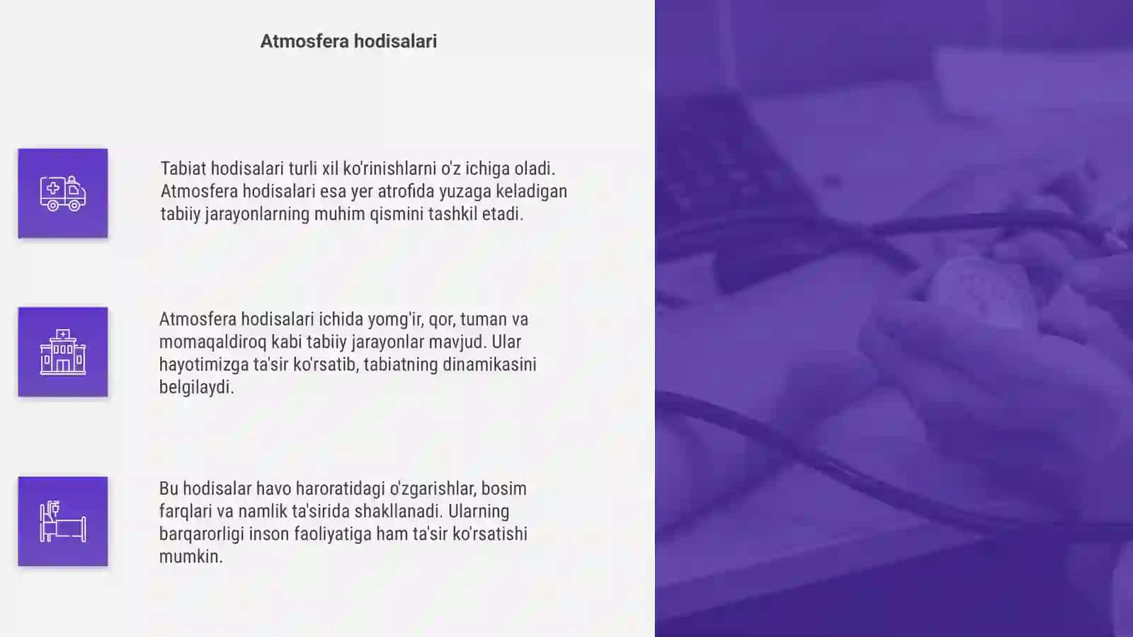 Tabiat hodisalari 4