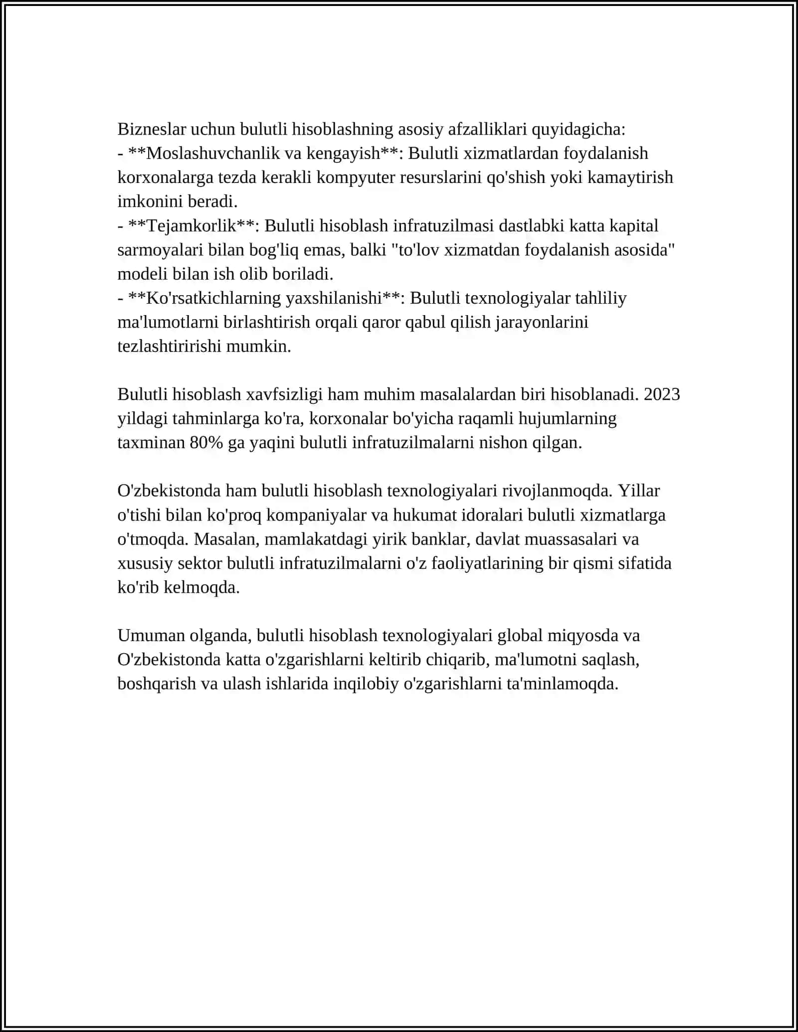 AXBOROT TEXNOLOGIYALARINING INFRA TUZILMASI 4