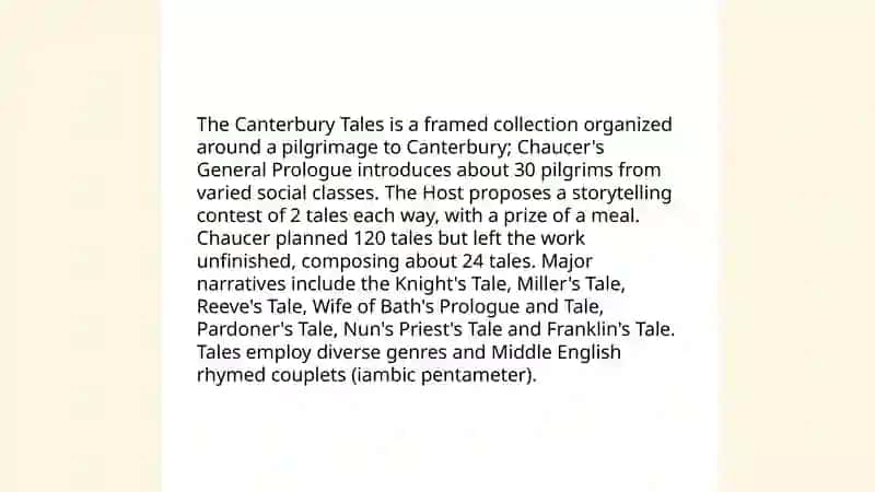 The Middle English literature and the age of Geoffrey Chaucer 4