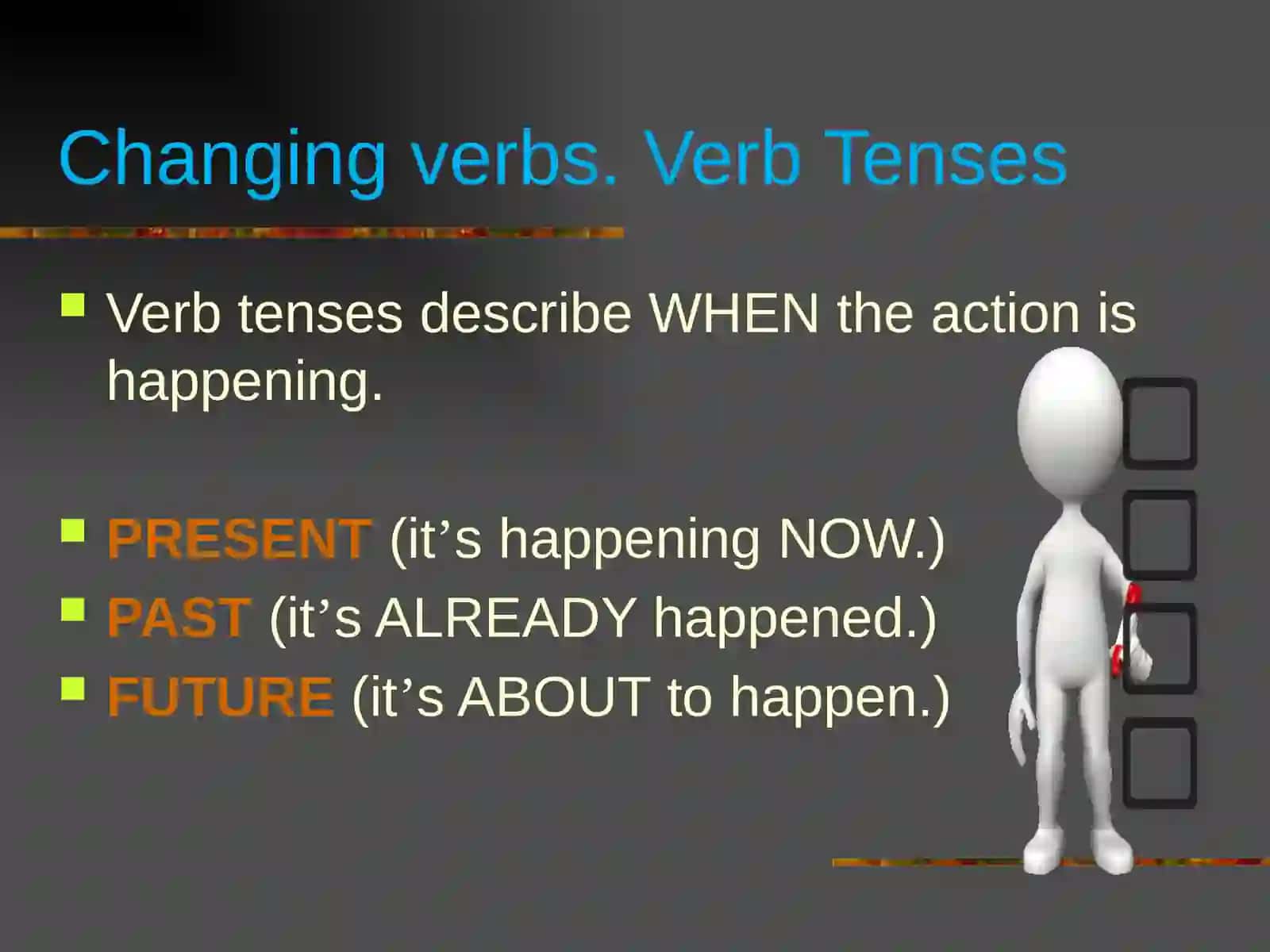 Verb Tenses 4