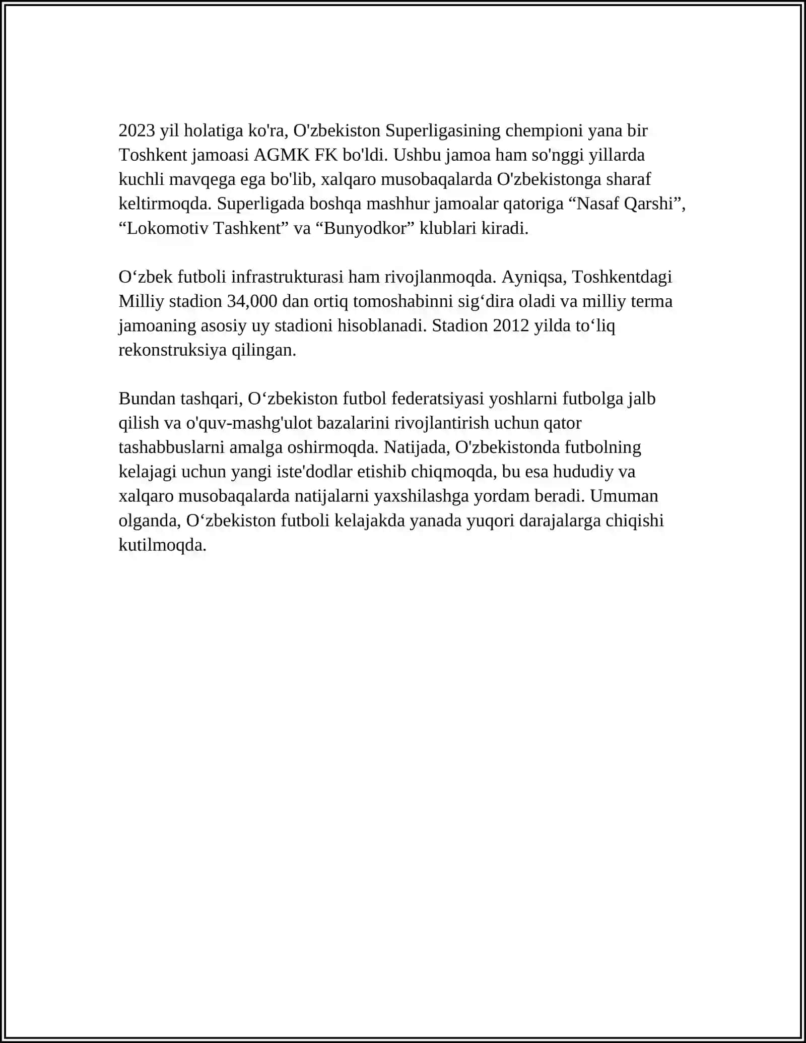 SPORT 4