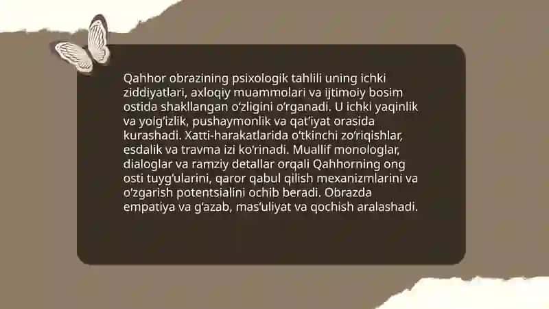 Qahhorni anglash mashaqqati 4
