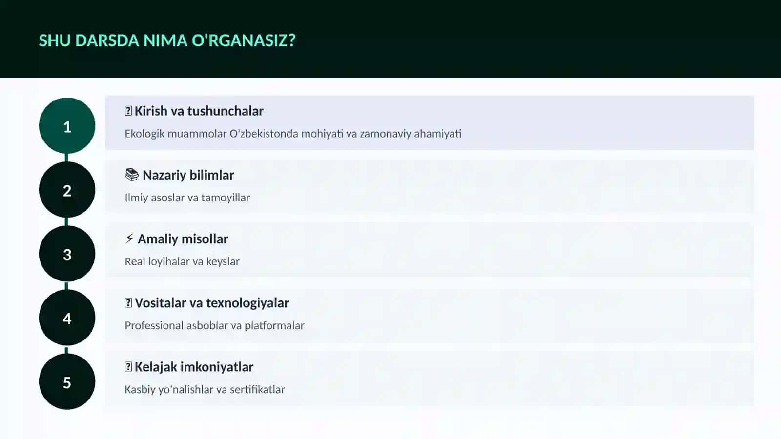 Ekologik muammolar O'zbekistonda 4