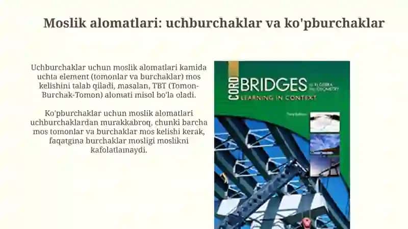 Geometrik figuralarning tengliginio’qitishmetodikasi 4