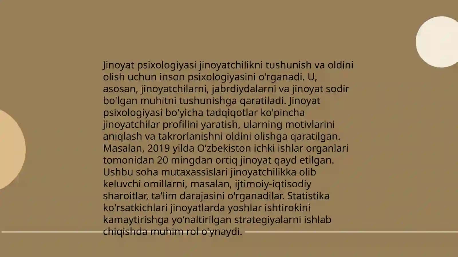 Tergov psixologiyasi 4