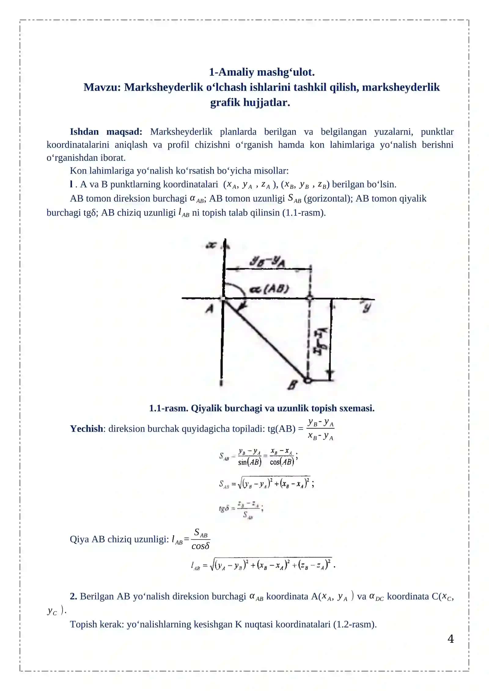 Marksheyderlik Ishi 4
