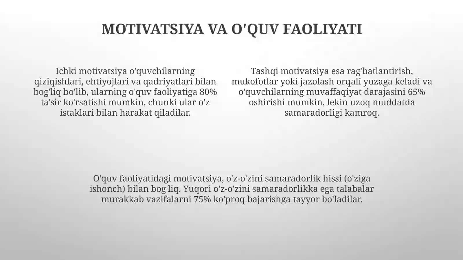 Yetuklikning umumpsixologik tavsifnomasi 4