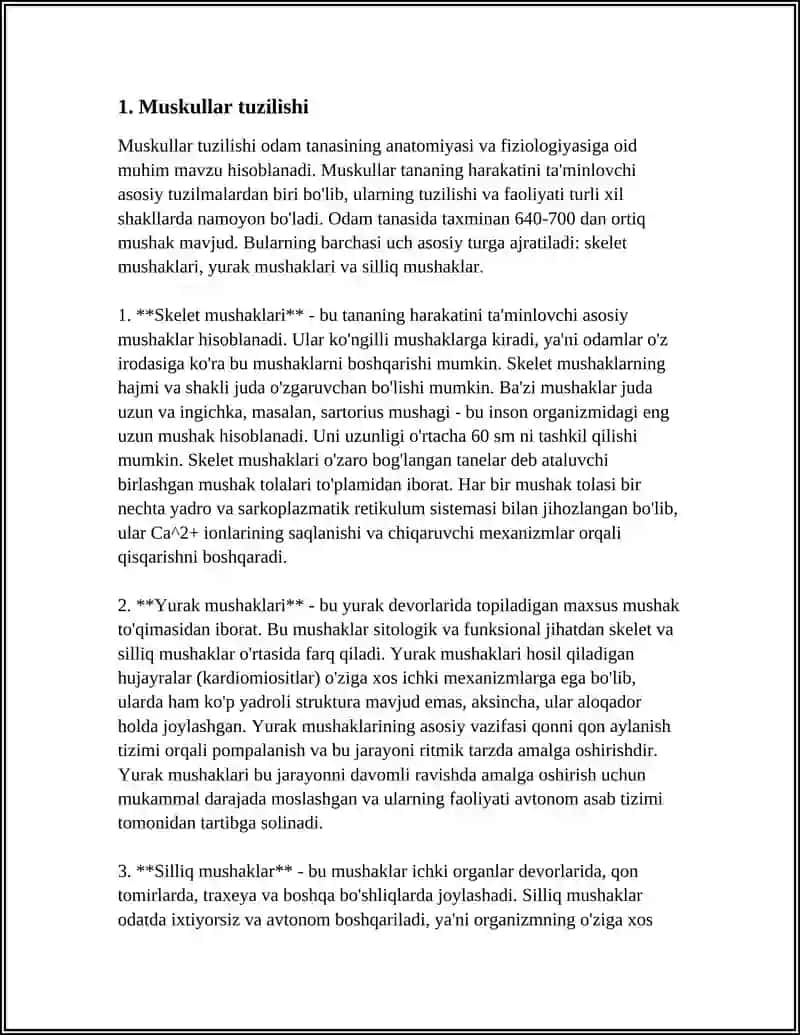 MUSHAKLAR HAQIDA ILM 4