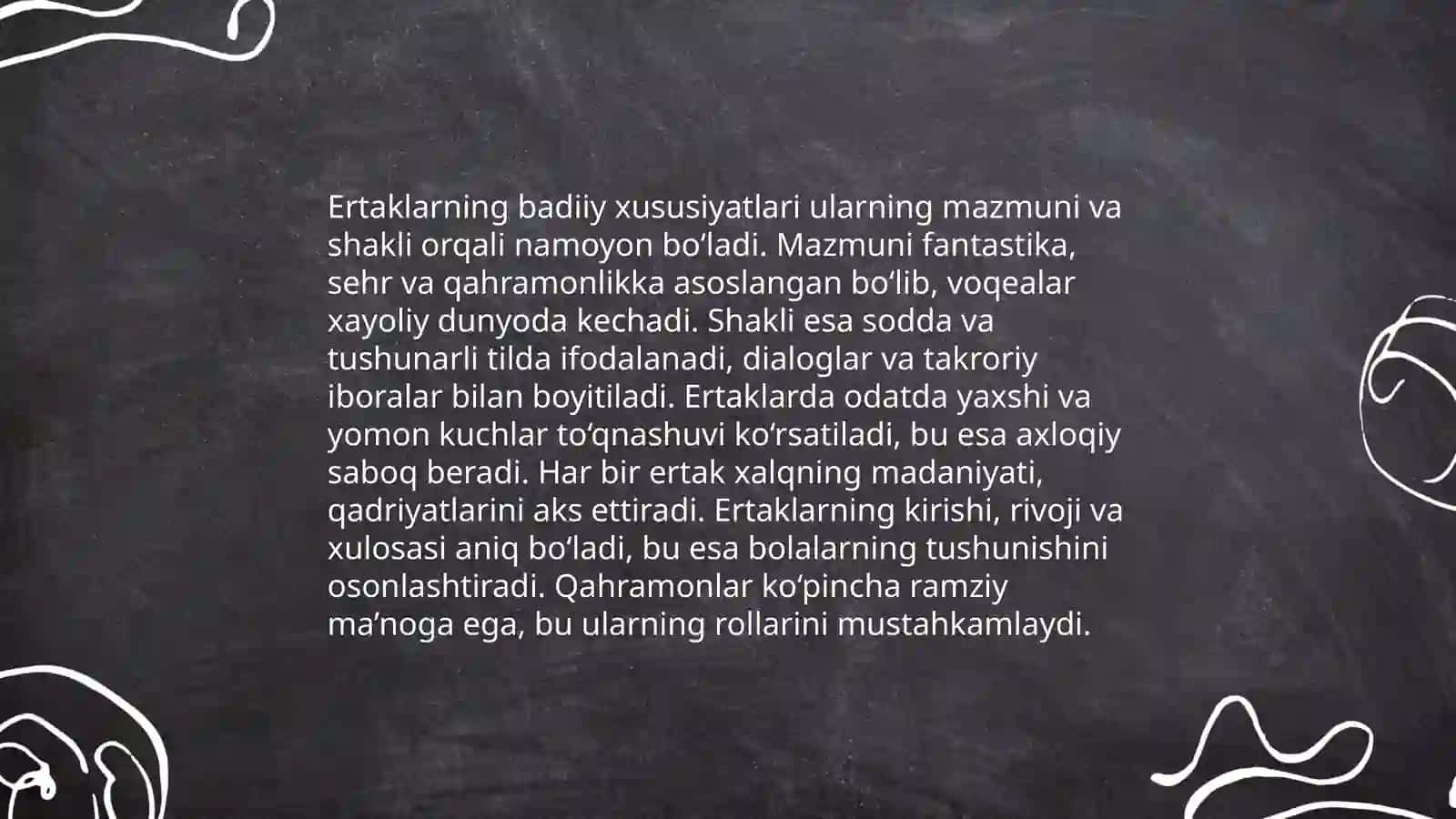 Xalq og'zaki ijodida ertaklar 4