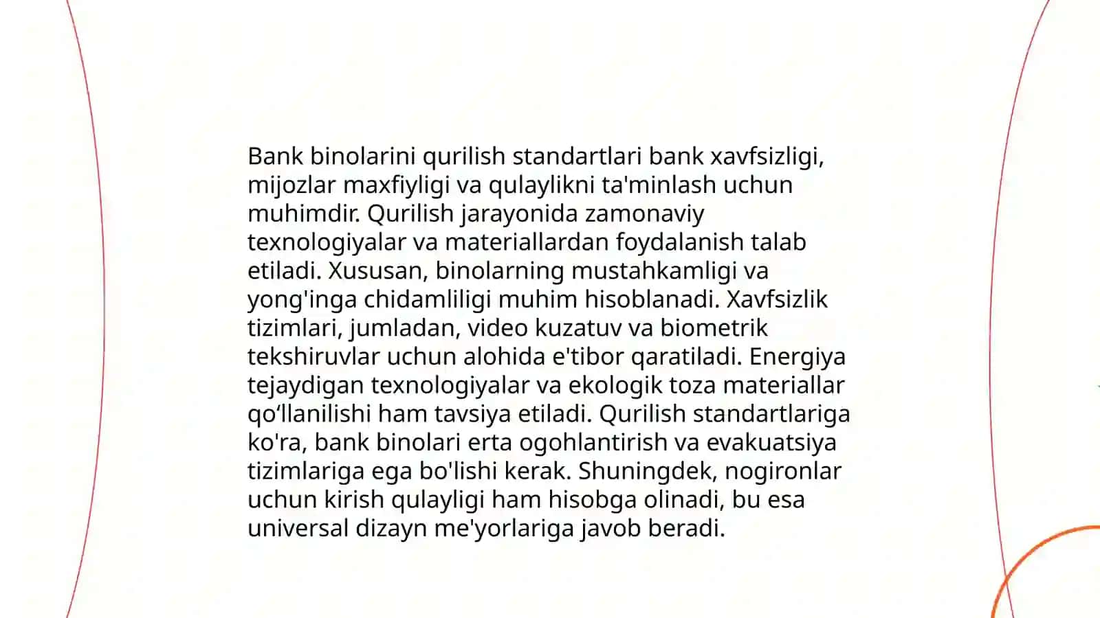 Bank binolarini loyihalash 4