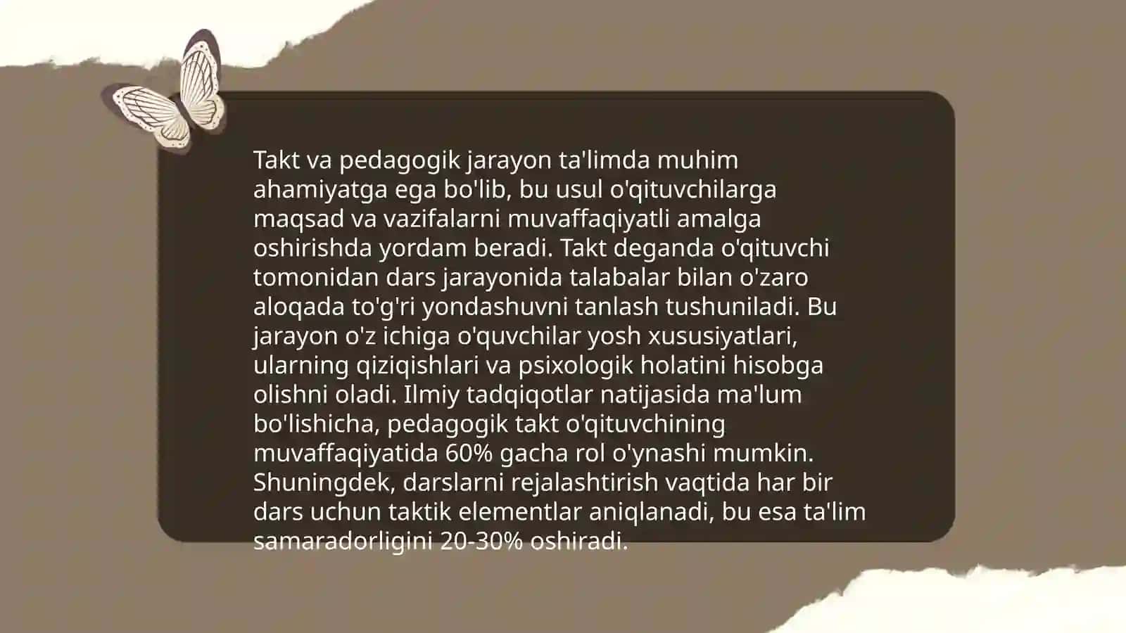 Takt va pedagogik takt haqida tushuncha 4