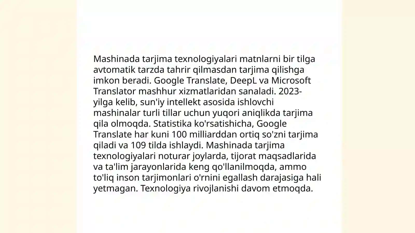 Kompyuter lingvistikasida til va nutq masalalari 4
