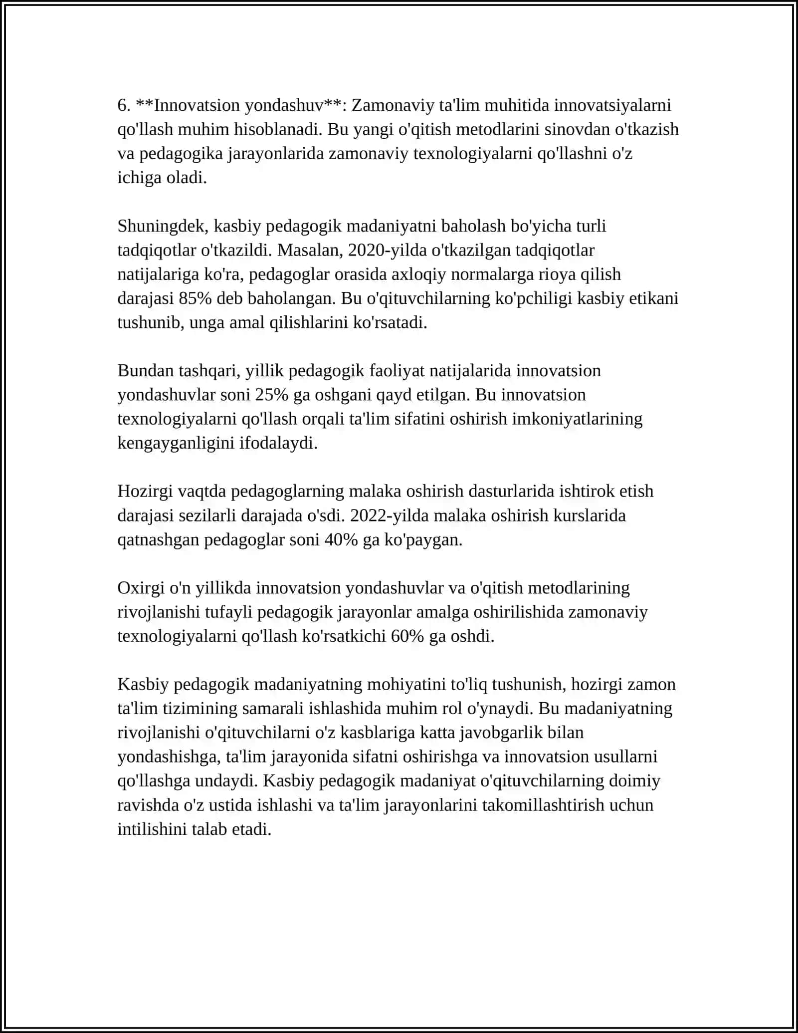 Kasbiy pedagogik madaniyat 4