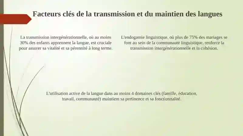Les piliers de la permanence linguistique 4