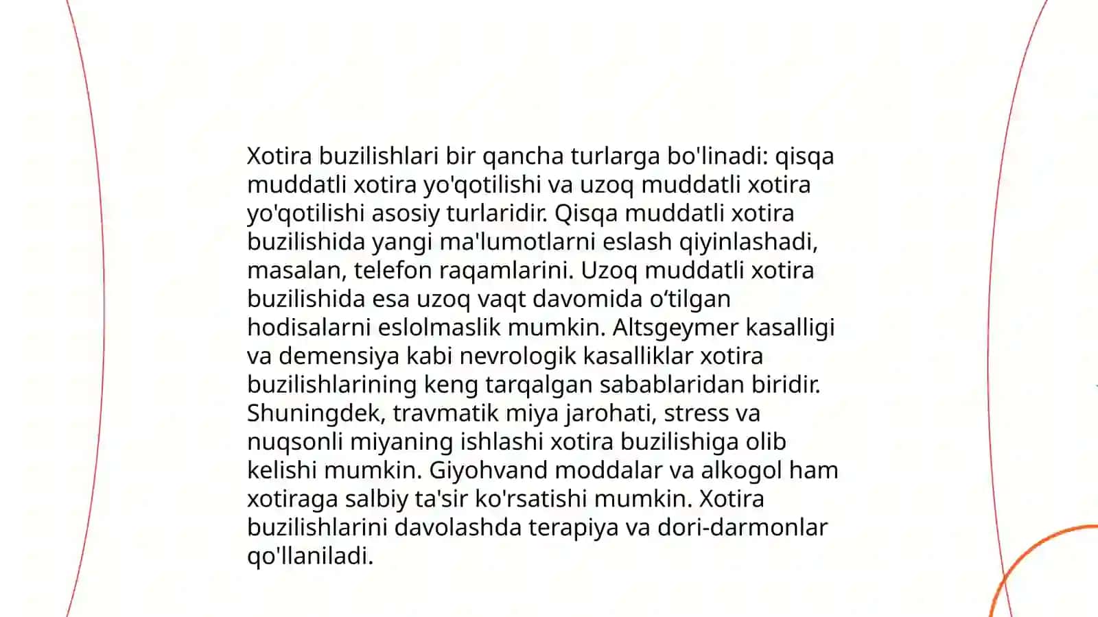 Psixologik xotira buzilishi 4