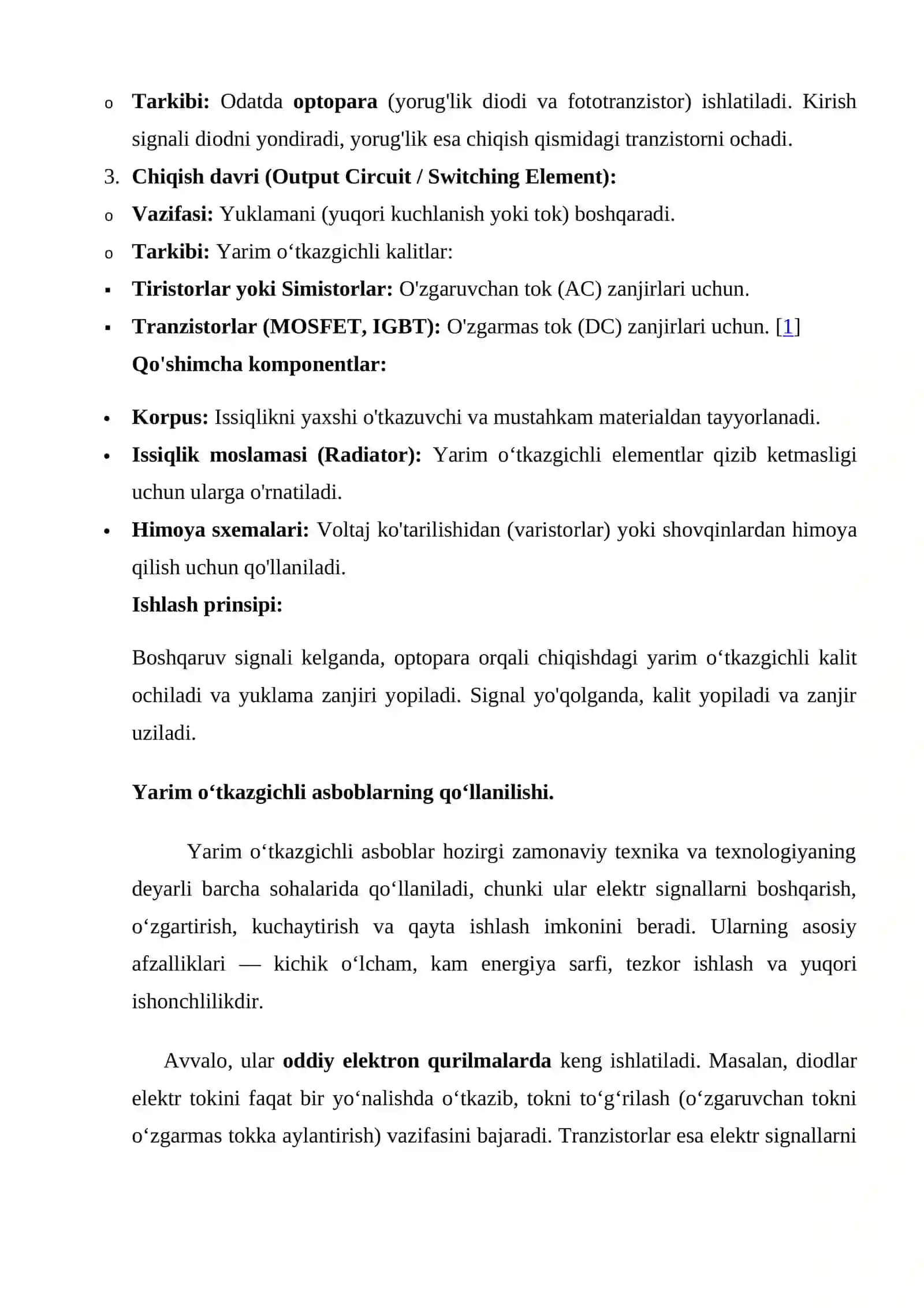 Yarim o‘tkazgichli relelar 4