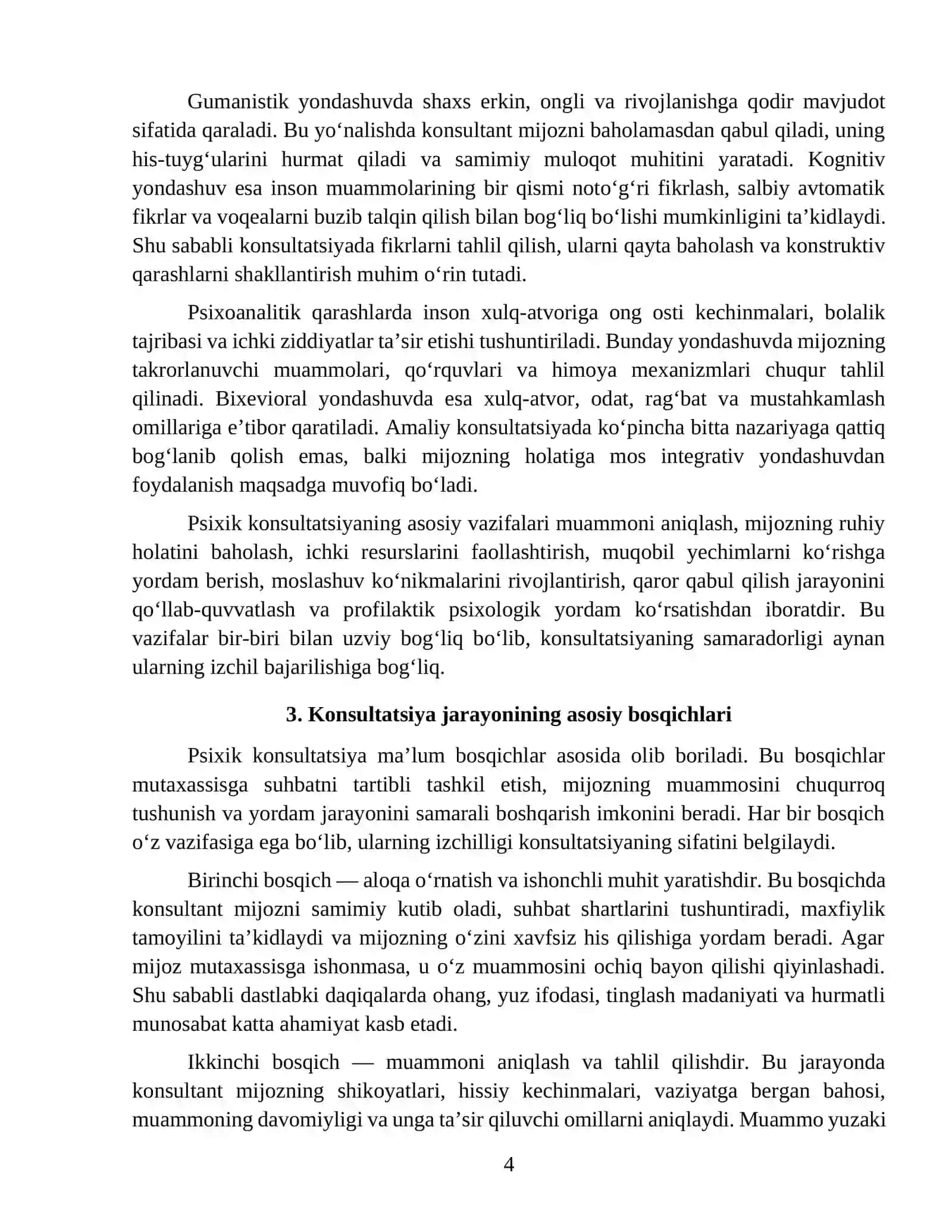Psixik konsultatsiya metodlari 4