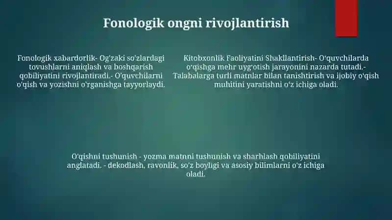 Kitobxonlik Faoliyatini Shakllantirish 4