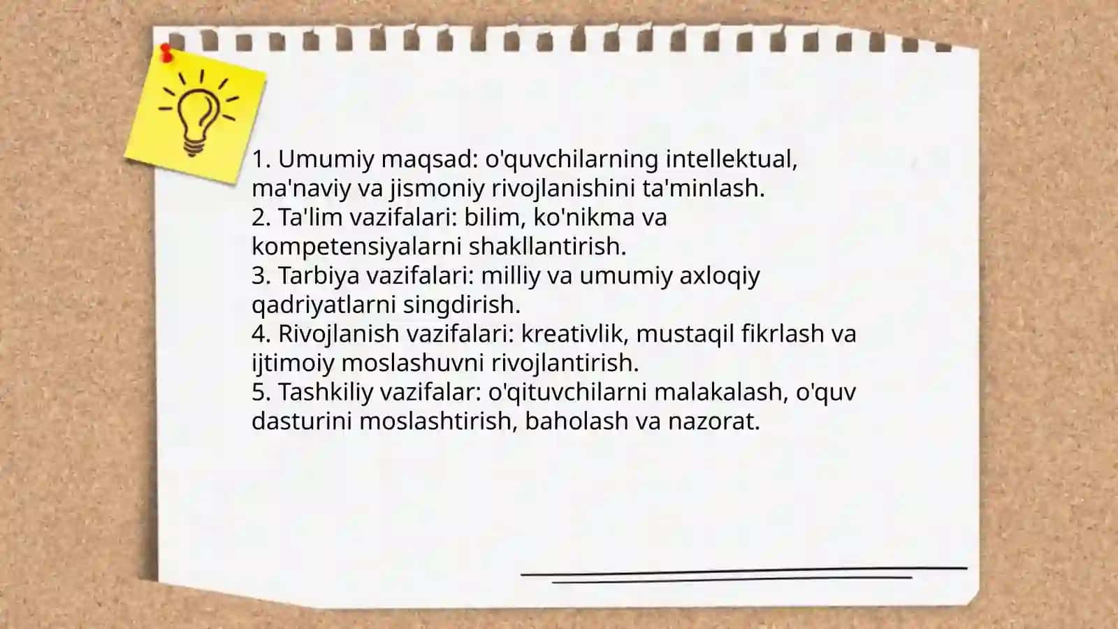 Maktab - pedagogik tizimning nazariy asoslari 4