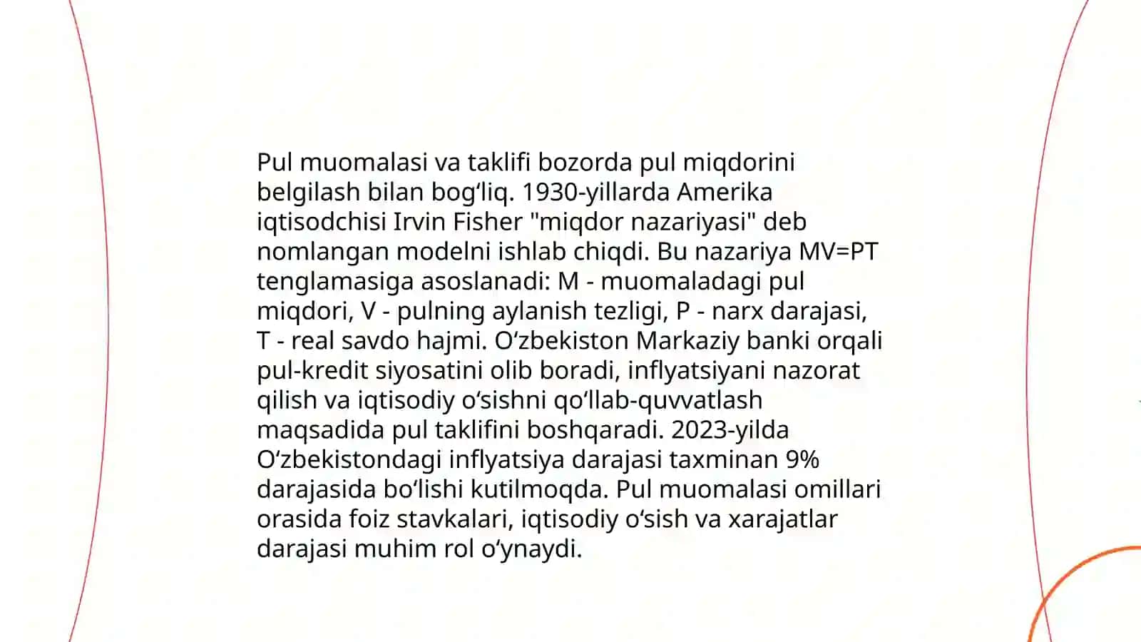 Iqtisodiyotda tovar va pul 4