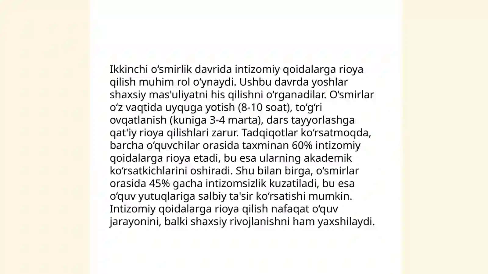 Taribiyasi qiyin o'smirlar 4
