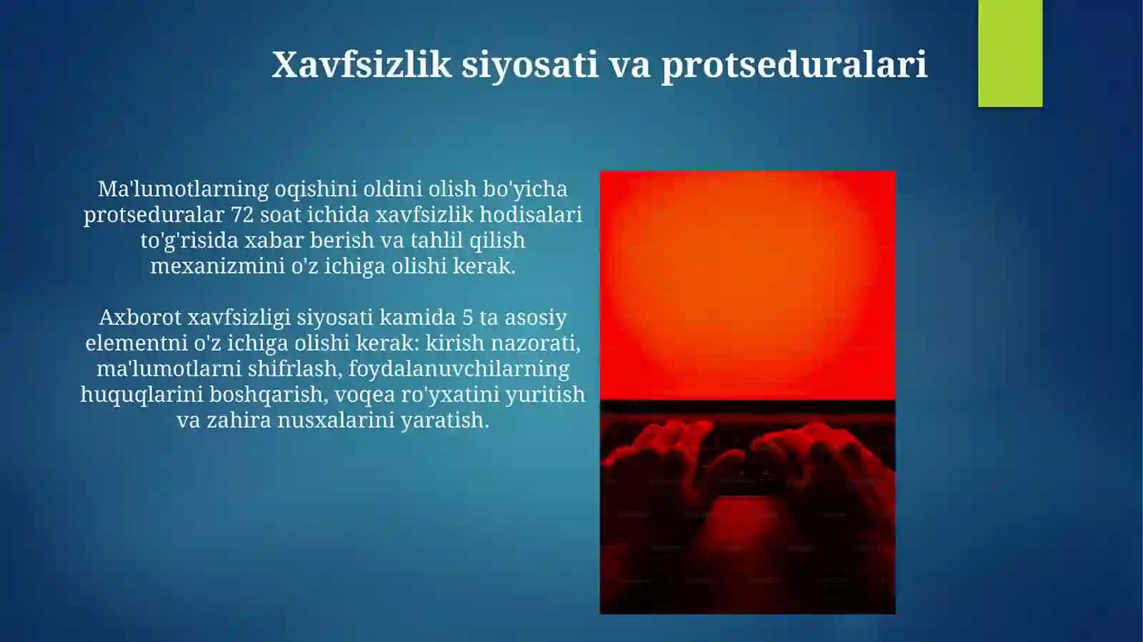 Axborot Oqishlarining Oldini Olish 4