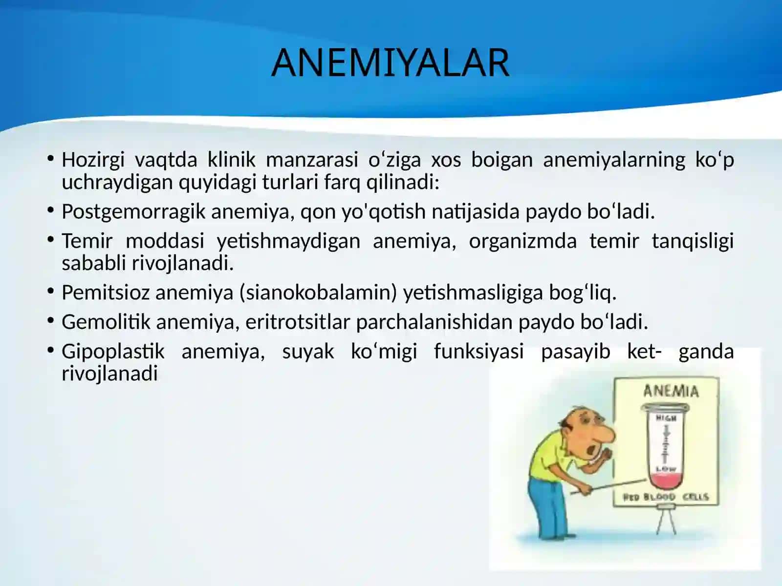 TEMIR YETISHMOVCHILIGI PAYDO BO'LADIGAN KAMQONLIK 4