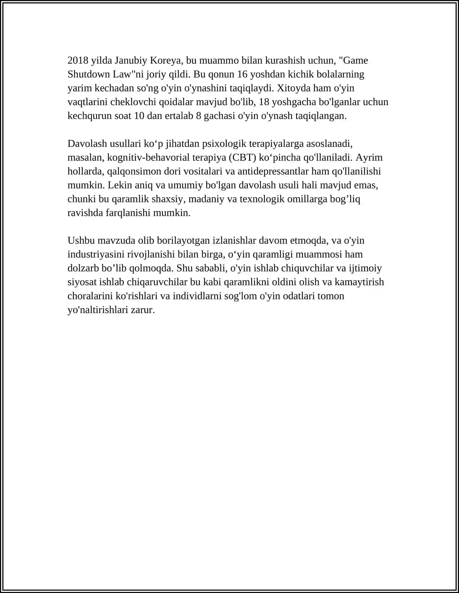VIRTUAL OʻYINLARNING ASORATLARI 4