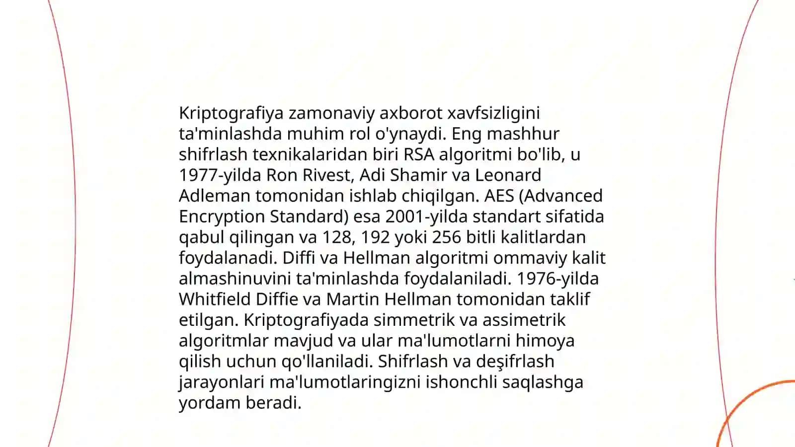 Axborot xavfsizligi asoslari 4