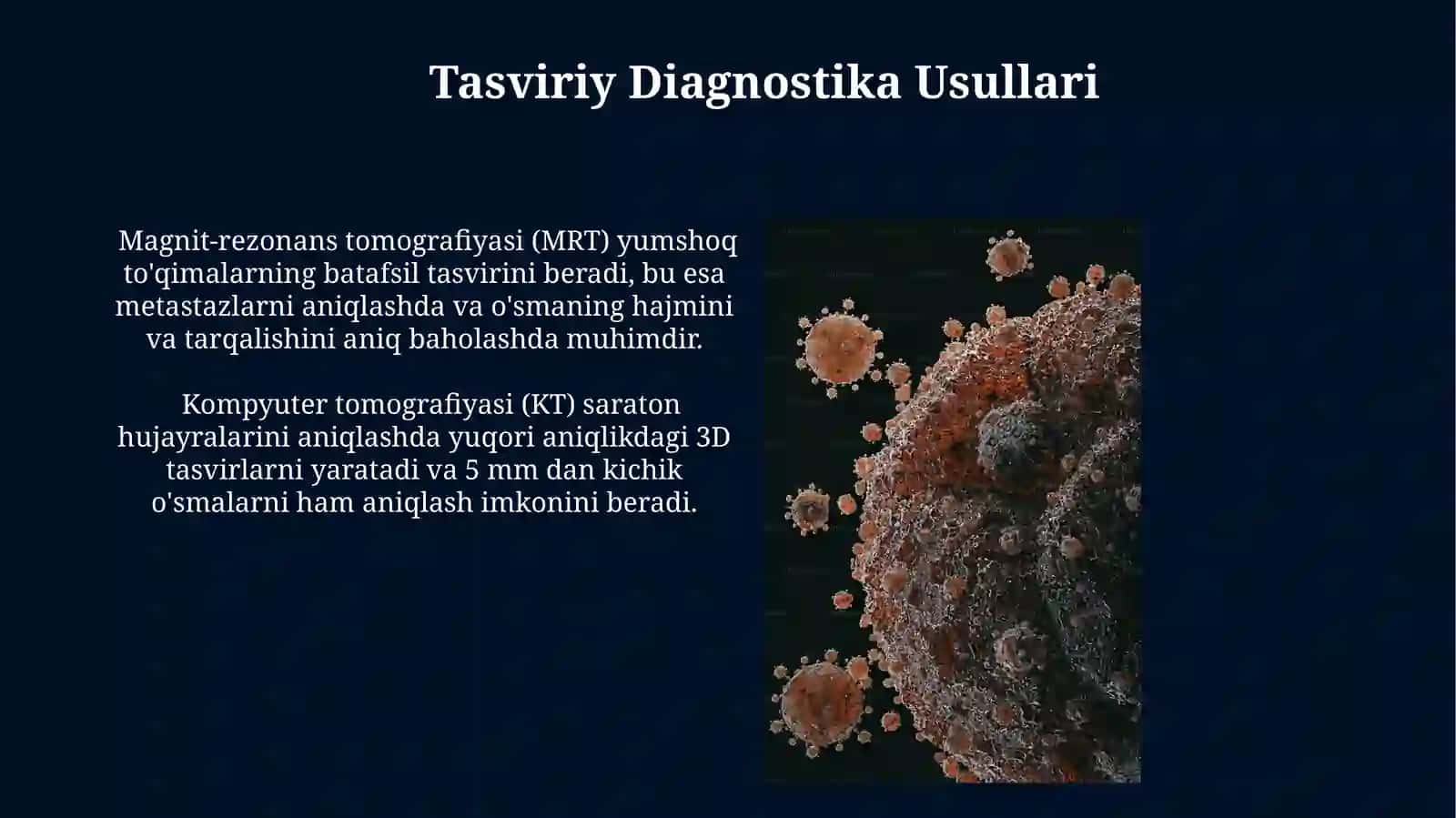 Onkologik Kasalliklari haqida tushuncha 4