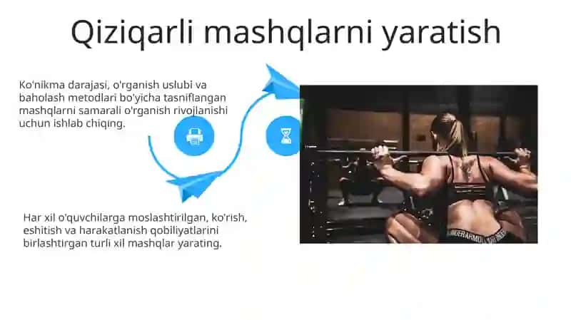 Umumrivojlantiruvchi Mashqlar va ularning Guruhlari 4