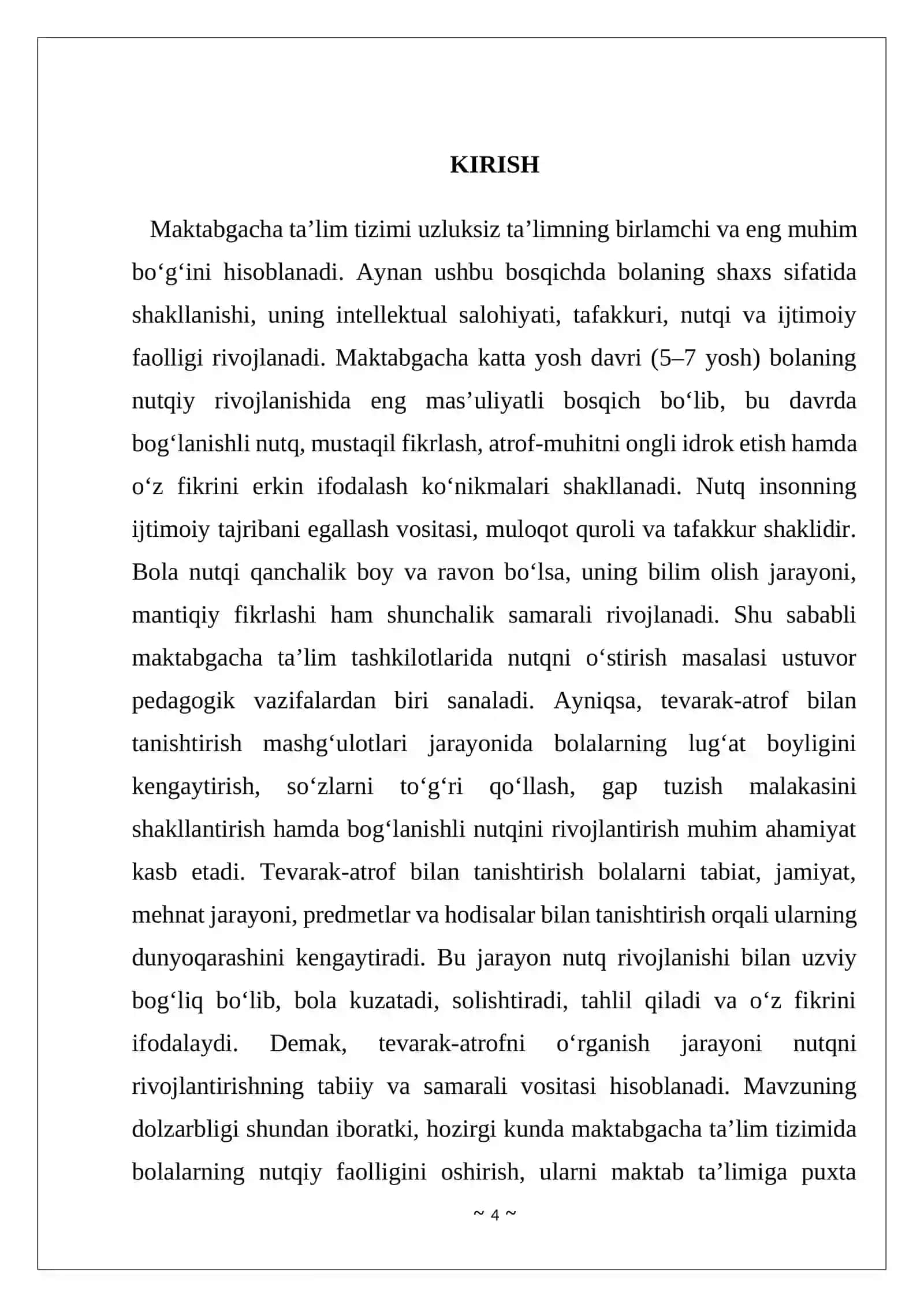 Nutqni rivojlantirishning nazariy asoslari 4