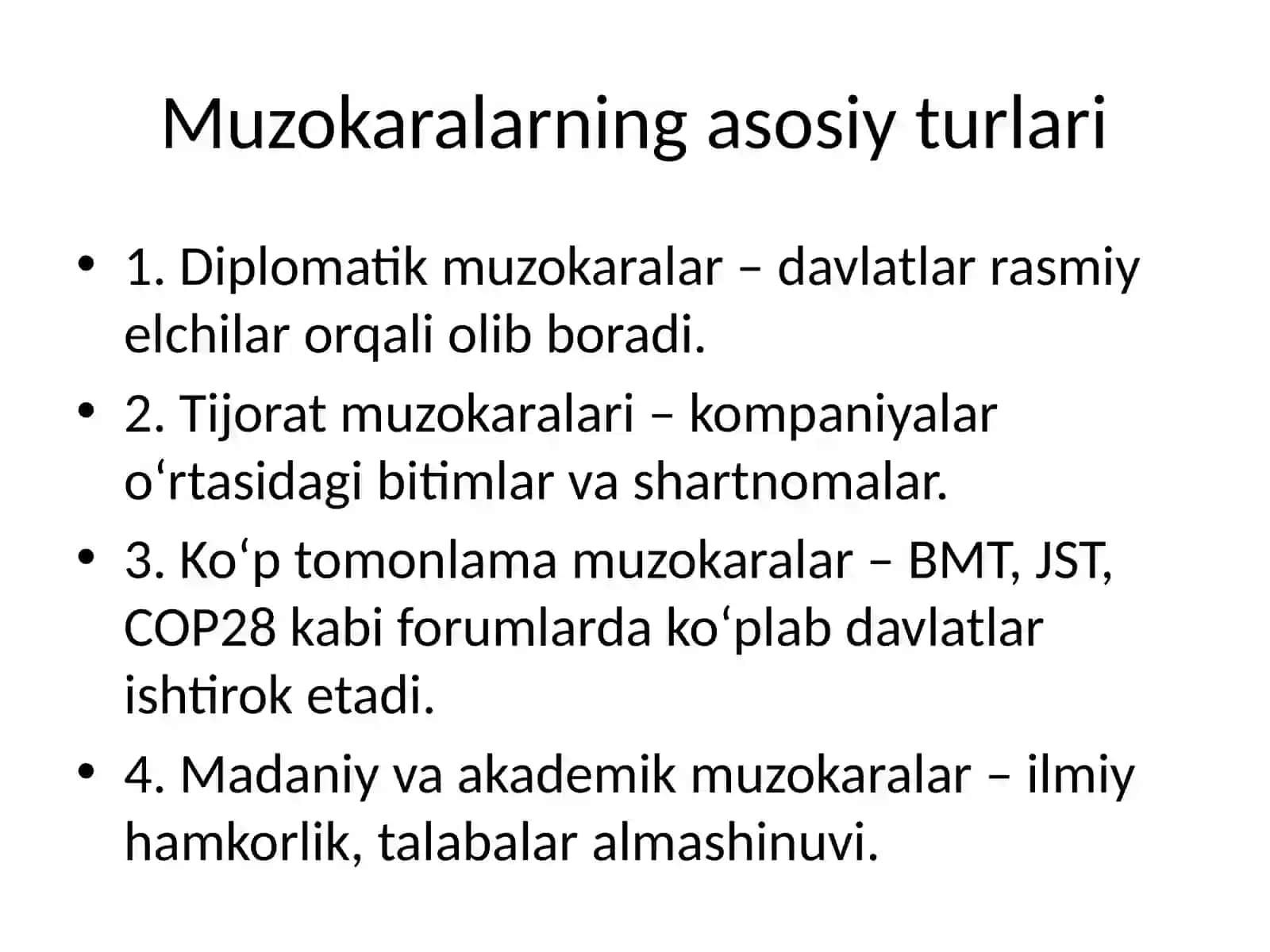 Xalqaro muzokaralar 4