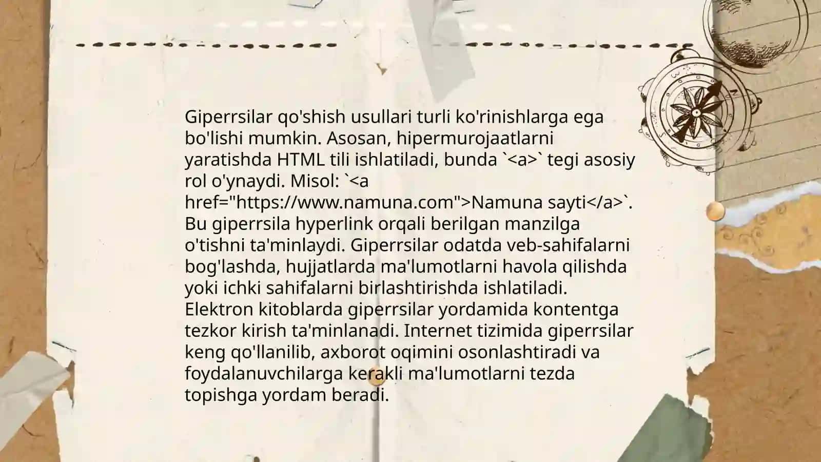 PowerPointda giperrsilar nima? 4