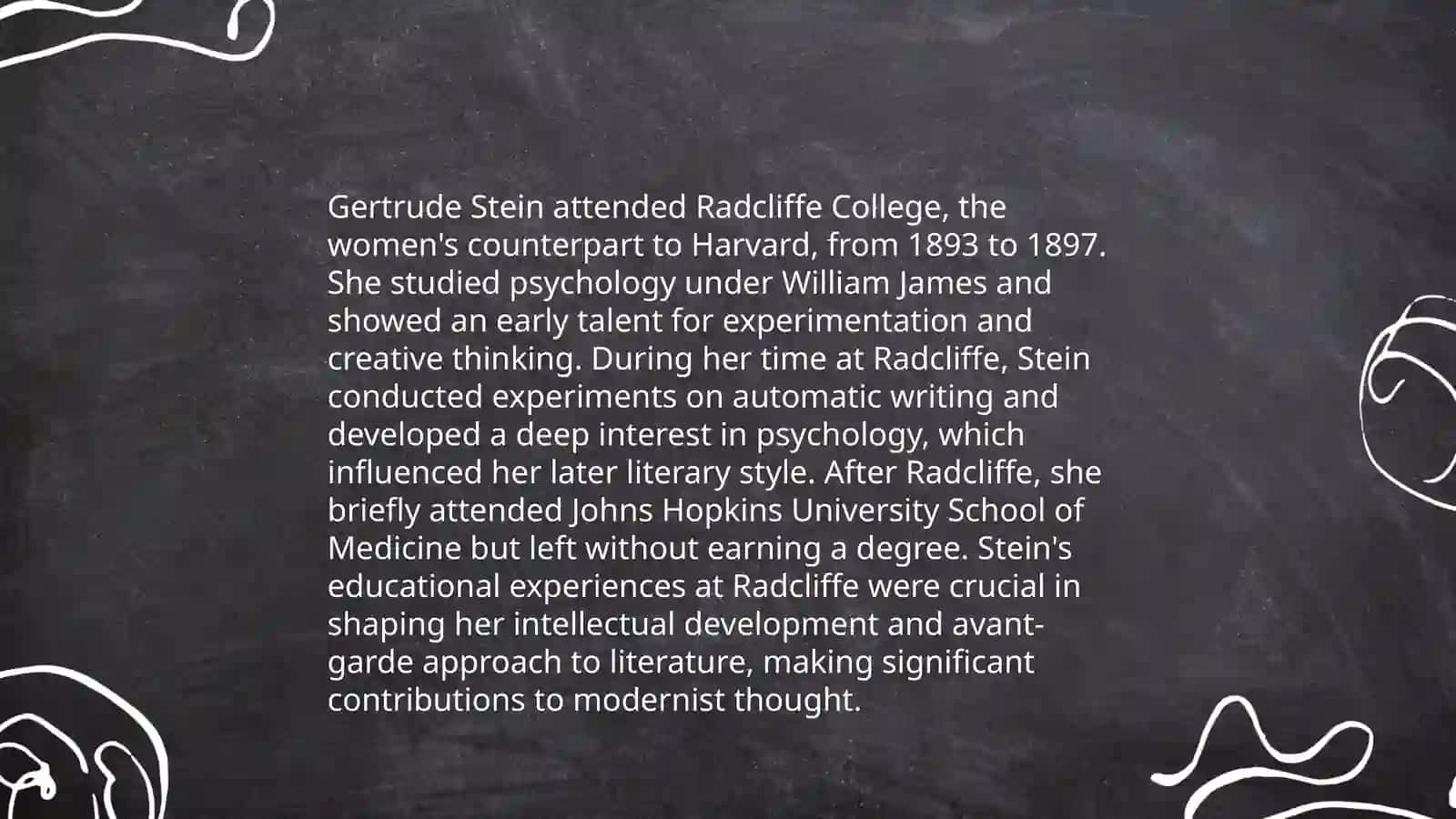 The Life and Work of Gertrude Stein 4