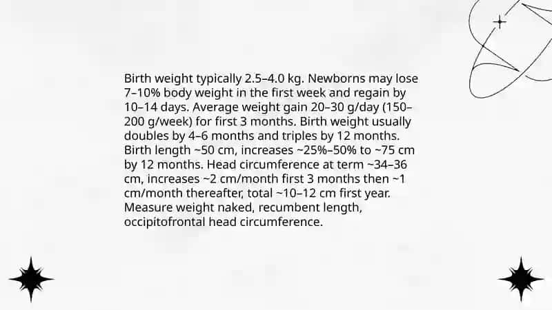 An examination of the infant 4