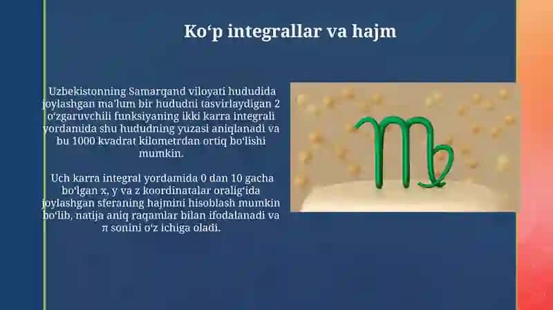Ko‘p integrallarga kirish 4