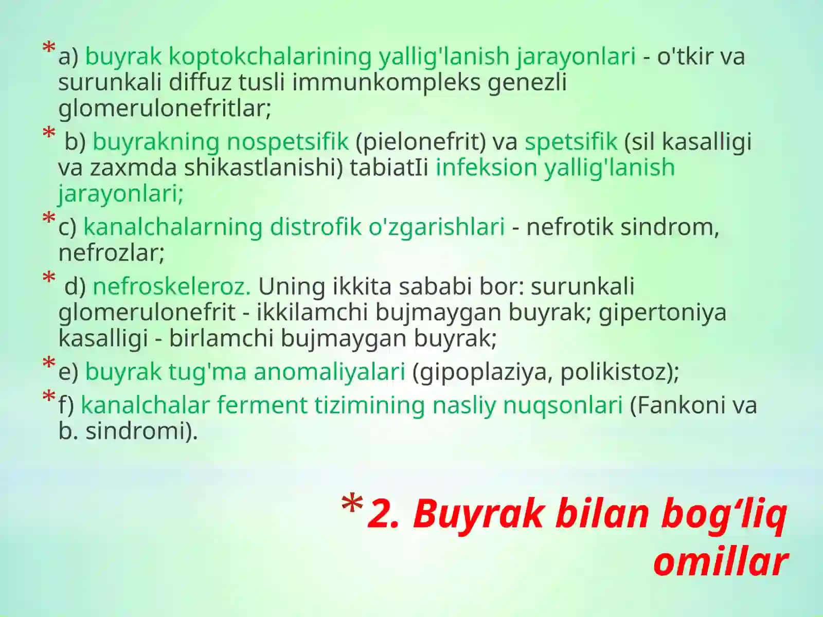 Buyrak kasalliklari 4