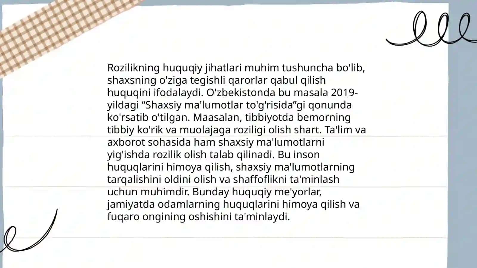 Tibbiy rozilik asoslari 4