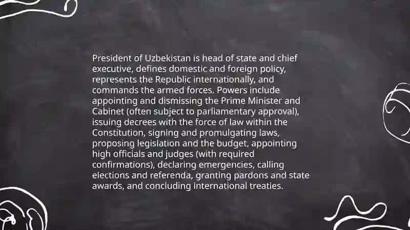 Political System of Uzbekistan, Political Parties and Elections 4