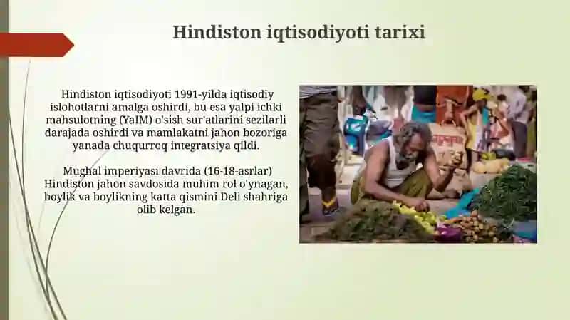 Hindiston Iqtisodyoti 4