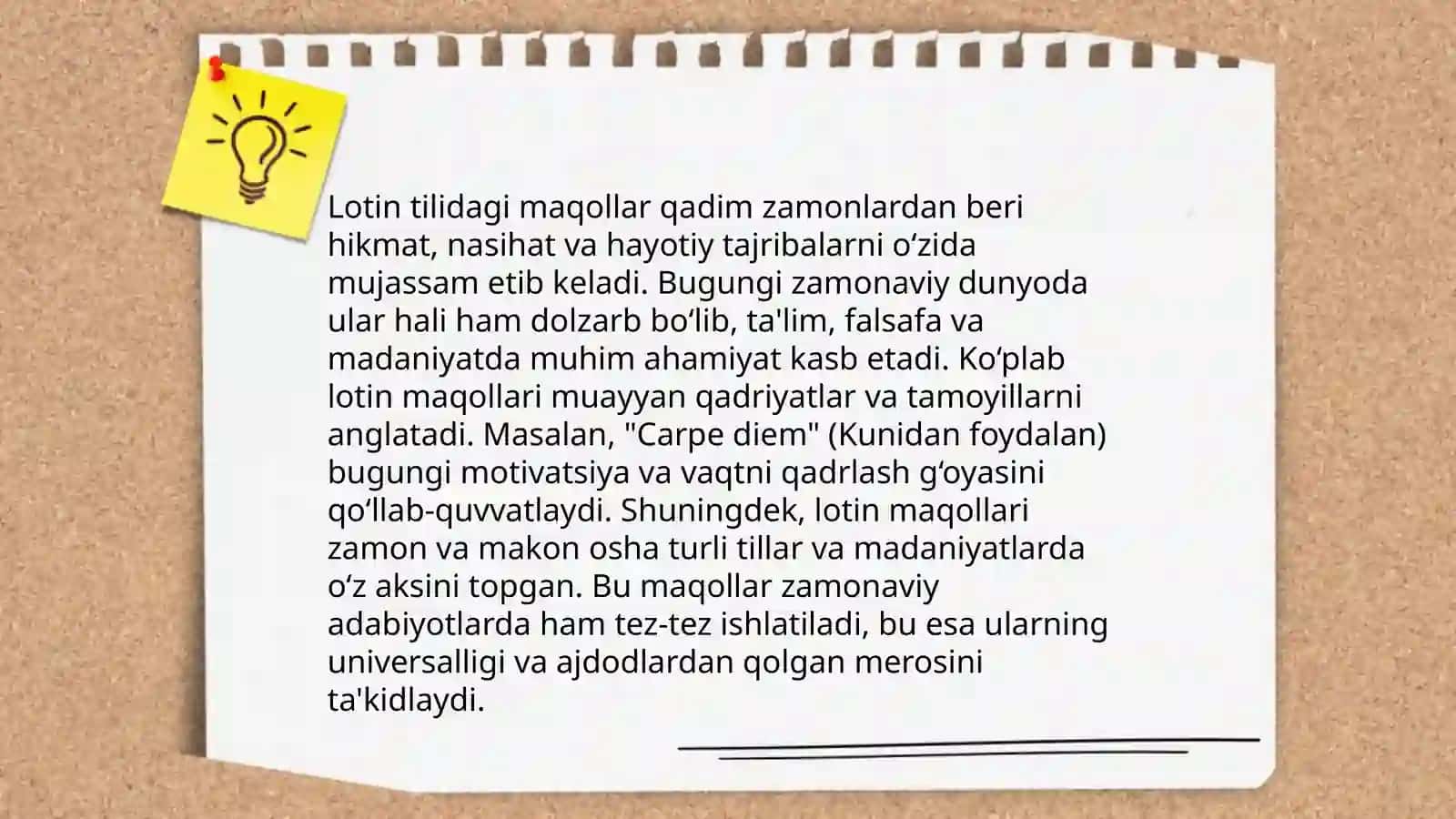 Lotin tilida maqol va matallar 4