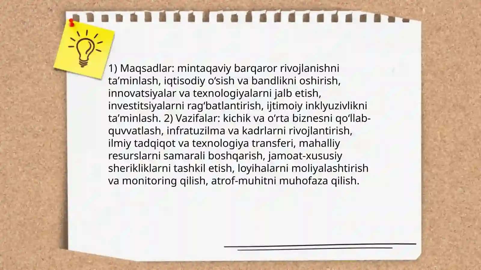 Rivojlanish markazlari 4