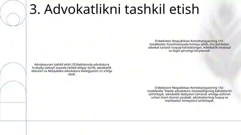 Advokatlik tamoyillari 4