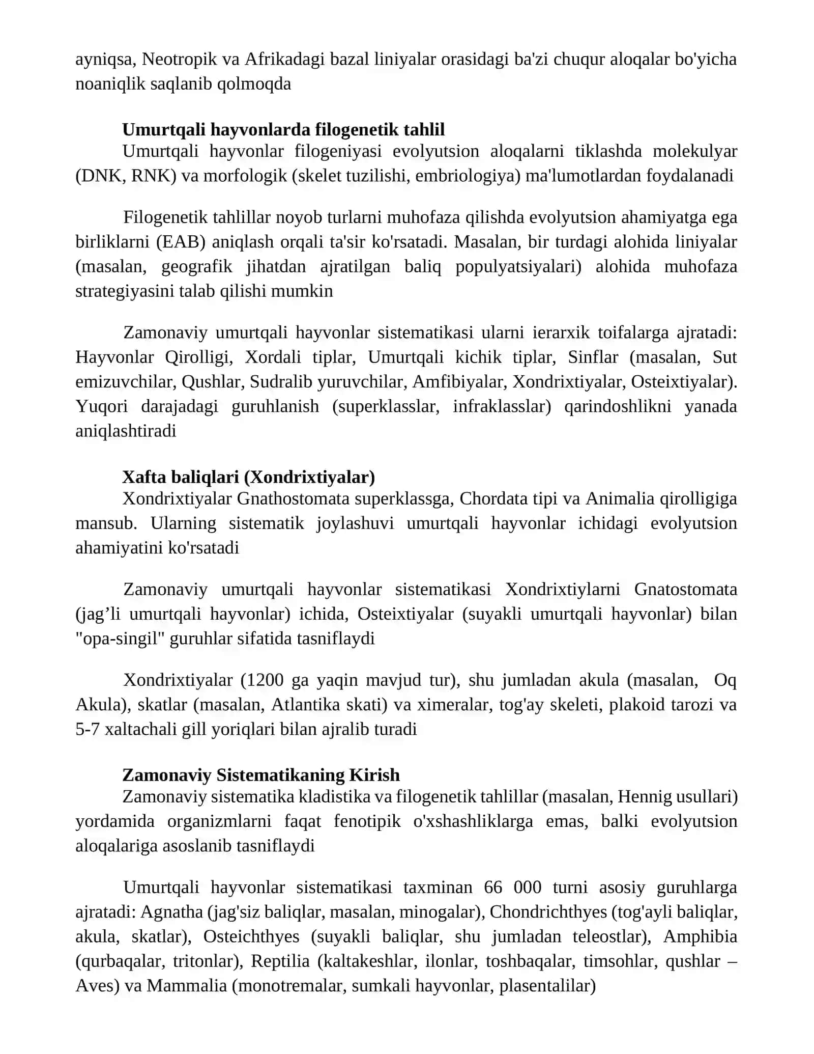 Zamonaviy sistematika va kategoriyalari 4